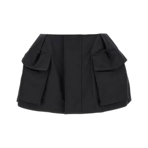 sacai Черные Женские Повседневные Шорты