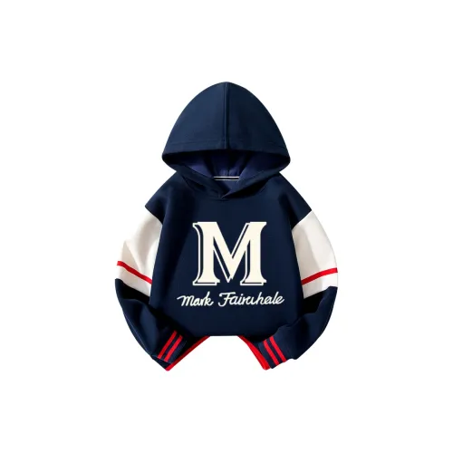 FAIRWHALE Свитшот Темно-синий Детский