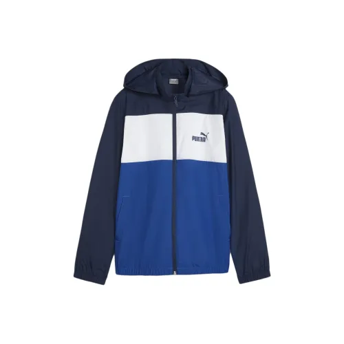 PUMA Куртки Пальто BE YOU Морской Синий Детский