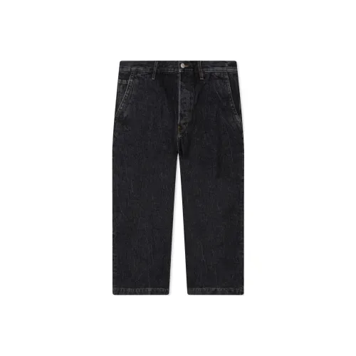 DRIES VAN NOTEN Черные Женские Джинсы