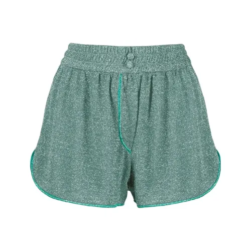 Oséree Повседневные шорты женские цвет аква-зеленый