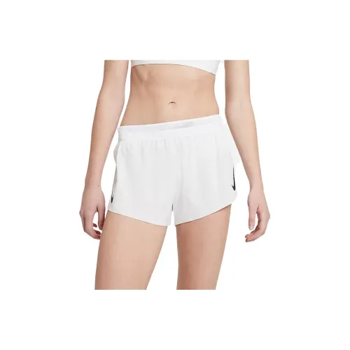 NIKE Dri Fit Белые Женские Спортивные Шорты