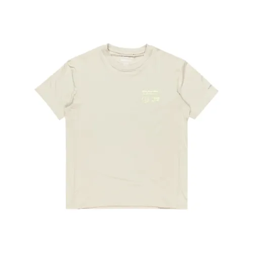 Quiksilver Lap Time T Рубашка Мужская Серо-Белая