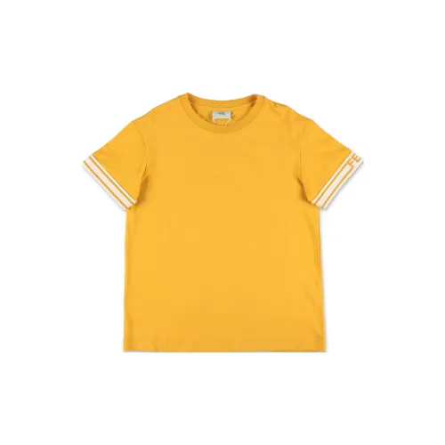 FENDI Желтые Детские Т-рубашки