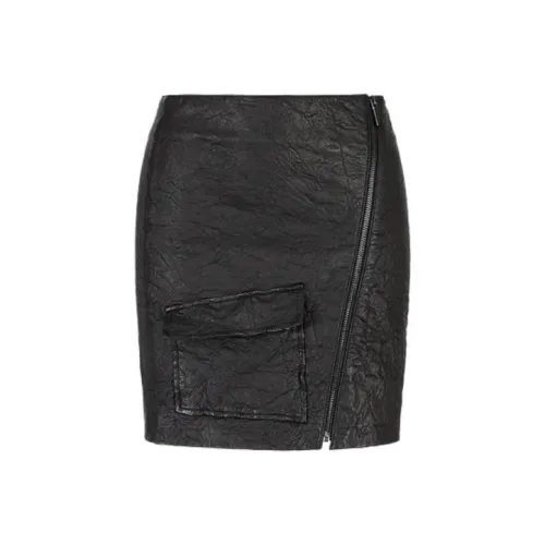 EMPORIO ARMANI Повседневные короткие юбки Женские Черный