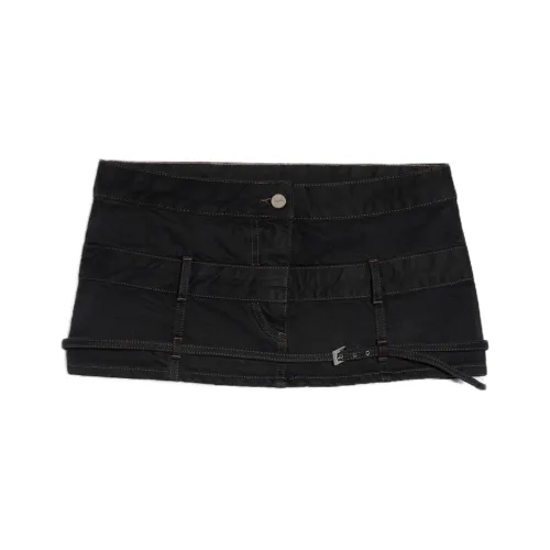 Jacquemus Женские джинсовые короткие юбки