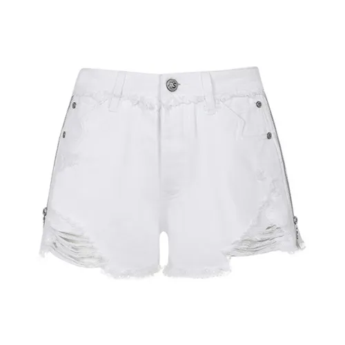FRAIL STATE Белые Женские Джинсовые Шорты