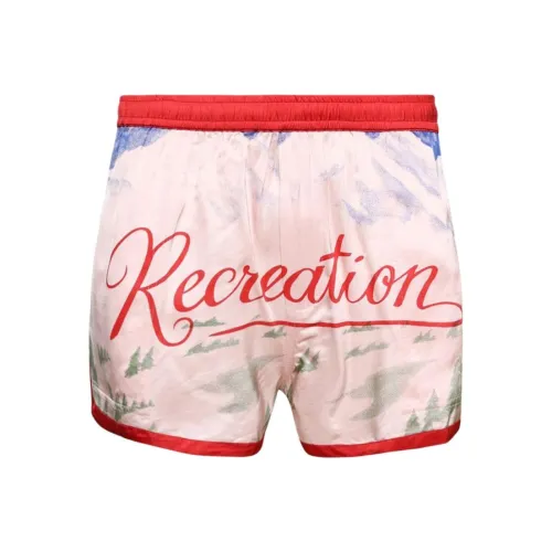 Bode SS25 Повседневные шорты Женские Розовые