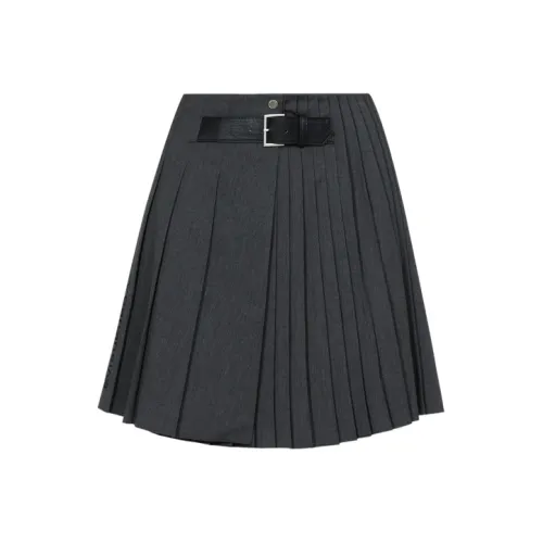 EVISU Темный Фотиния Серый Женский Повседневный Короткий Юбка
