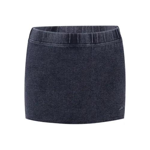 Ann Andelman Синие Женские Повседневные Короткие Юбки