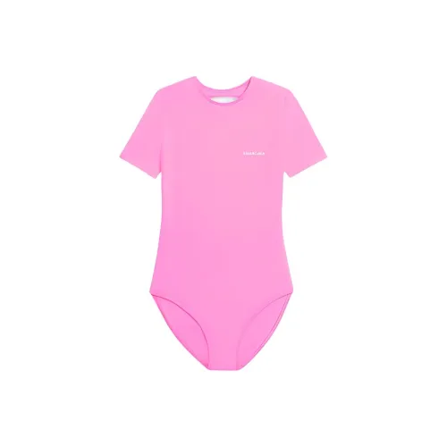 Balenciaga Ван-Пис Купальник Женский Розовый