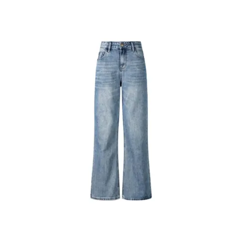 YINLEI Синие Женские Джинсы