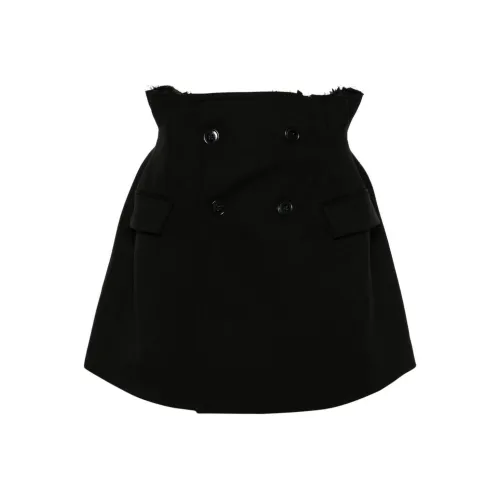 Vetements SS24 Повседневные короткие юбки Женские Черный