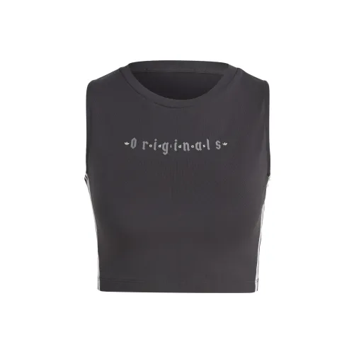 adidas originals Home of Classics Серые Женские Спортивные майки без рукавов