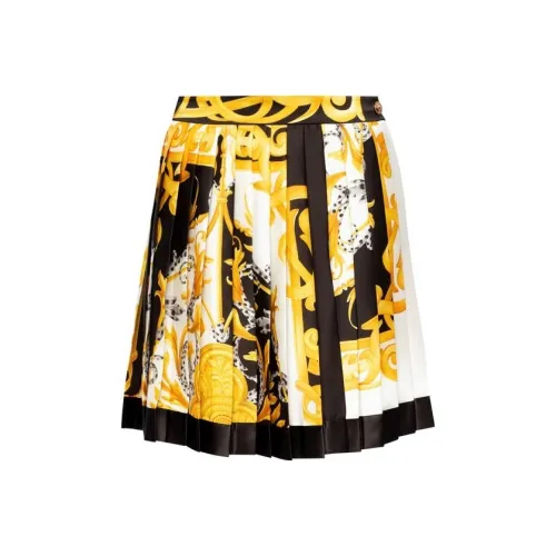 VERSACE Многоцветные Женские Повседневные Короткие Юбки