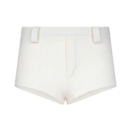 TF SS25 Повседневные шорты Женские Белые