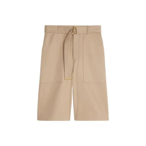 CELINE Бежевые Женские Шорты Карго