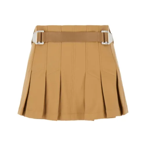 DION LEE Повседневные короткие юбки Женские Коричневый