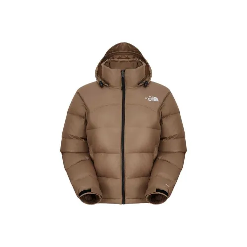 The North Face FW AW24 Пуховик Женские Латте Коричневый