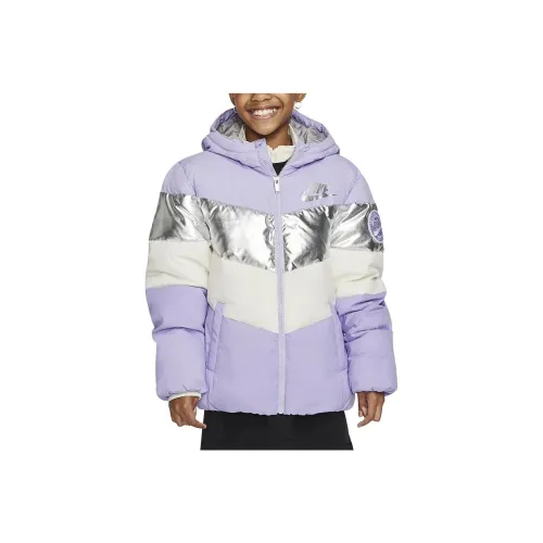 Nike Пуховик Lavender Grass Фиолетовый Детский