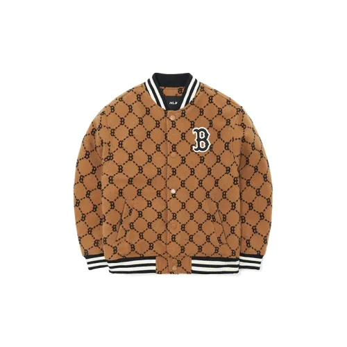 Mlb Base Logo Куртки Пальто FW22 Темно-бежевый Детский