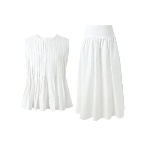 3COLOUR Повседневный костюм Женский Белый