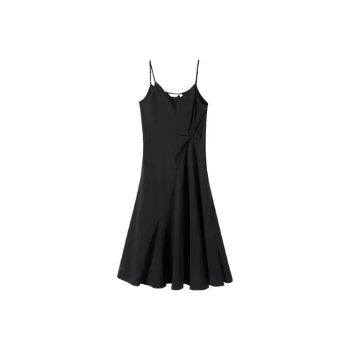 NAVIGARE Юбка Платье Женское Ночной Черный