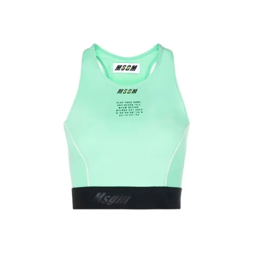 MSGM Зеленый Женское спортивное белье