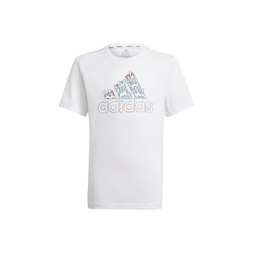 Adidas Белые Детские Футболки