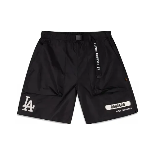 New Era New Era X The Alpha Industries Повседневные шорты Мужские Черные
