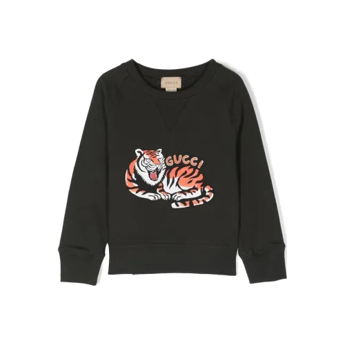 GUCCI Свитшот Темно-серый Детский