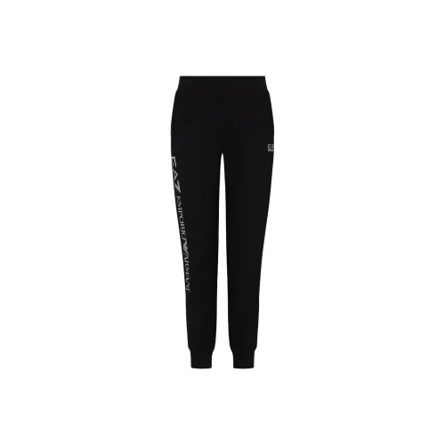 EMPORIO ARMANI EA7 Черные Женские Спортивные Брюки