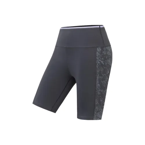Anta Асфальтовый серый Женские спортивные шорты