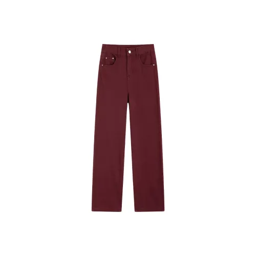 ETSE Анкора Красный Брюки Женские Джинсы