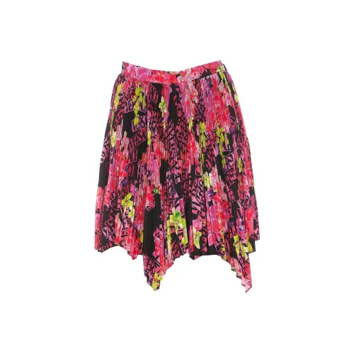 VERSACE SS23 Holiday Красный Женские Повседневные Длинные Юбки