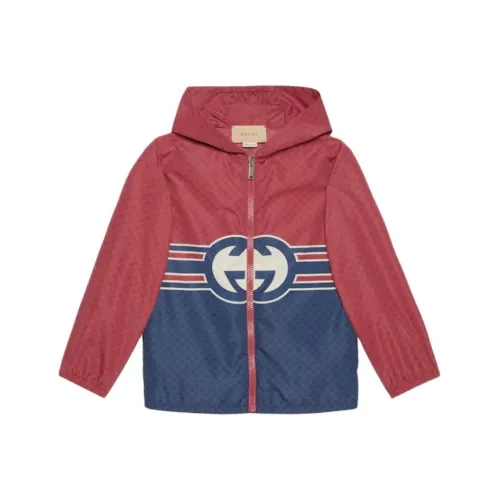 GUCCI Куртки и Пальто SS24 Красный Детский