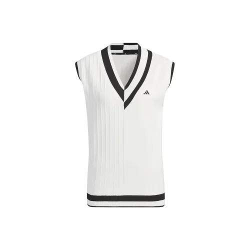 Adidas Loose Fit KNIT Vest Tank Top Женская Белая