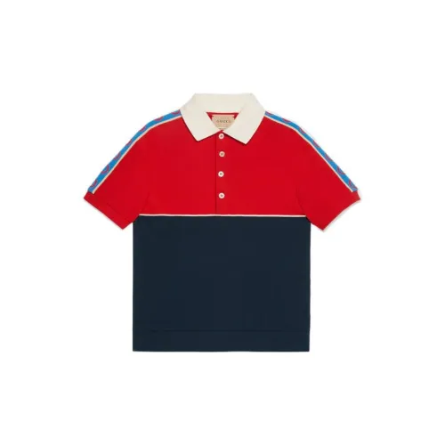 GUCCI Черный / Красный Многоцветный Kids Т-рубашки