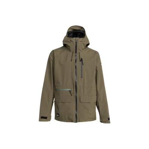 Quiksilver Коричневый Мужская Лыжная Куртка