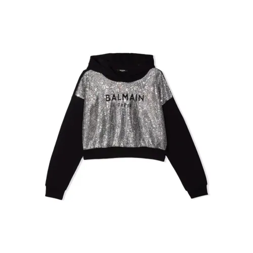 BALMAIN Черный Kids Свитшоты