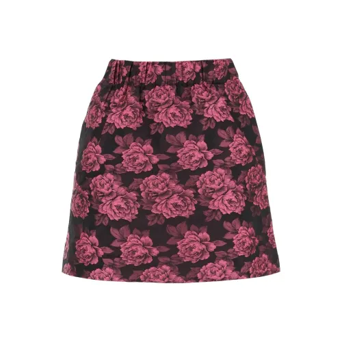 GANNI Повседневные короткие юбки Женские Многоцветные