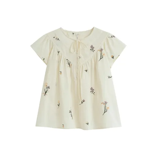 Inman Fragrant Светло-абрикосовые Женские Рубашки