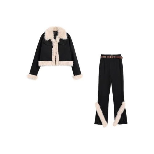 YITOUAGUA Женские Повседневные Костюмы