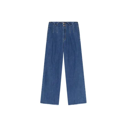 DKNY Джинсы Женские Средний Джинсовый Синий