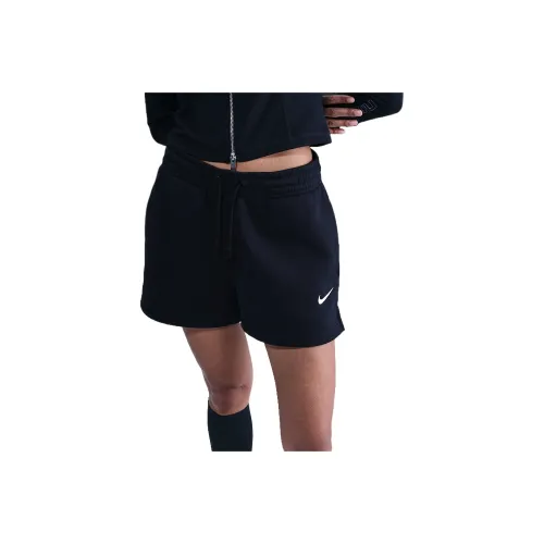 nike Sportswear Phoenix Fleece Повседневные шорты Женские Черный