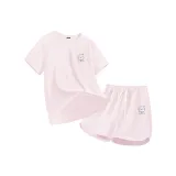 Light Purple (Y Signature Puppy Chest Logo) + Light Purple (Y Signature Puppy Leg Logo)  
Светло-фиолетовый (Логотип на груди Y Signature Puppy) + Светло-фиолетовый (Логотип на штанах Y Signature Puppy)