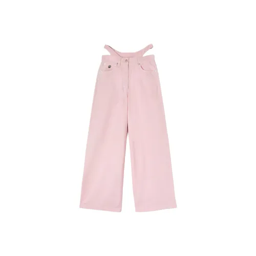 AMBUSH Розовые Женские Джинсы