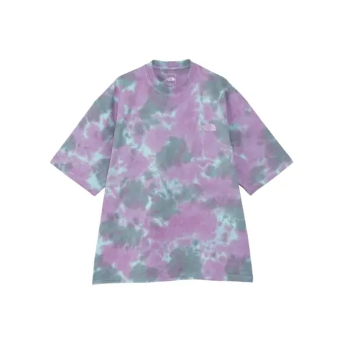 THE NORTH FACE T-Shirt Unisex Light Purple Lilac