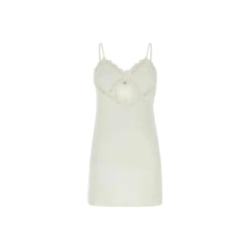 Blumarine Slip Платье Женское Белое