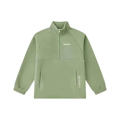 QIAODAN Толстовка Планета Зеленый Подростки